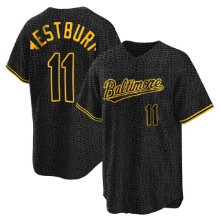 Jordan Westburg Signed Baltimore Custom Black Jersey – Radtke Sports